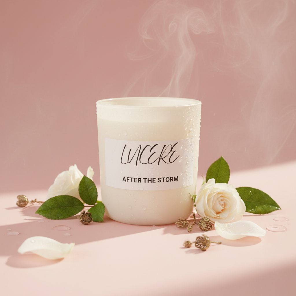 After the Storm candle styled