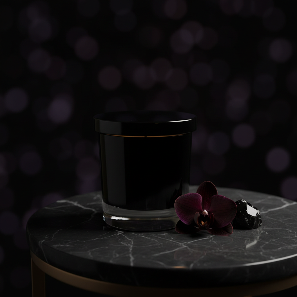 Black Orchid Candle – Unlit