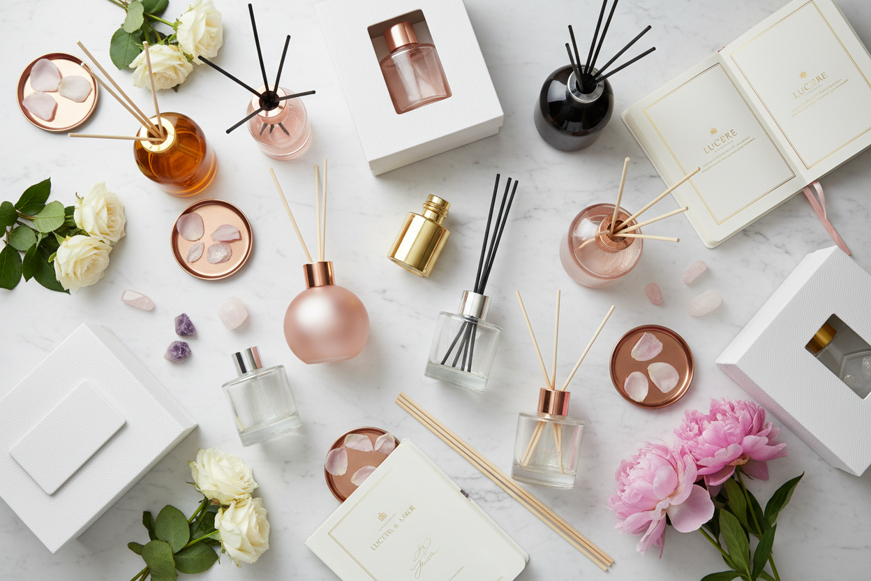Diffuser Collection Flat Lay