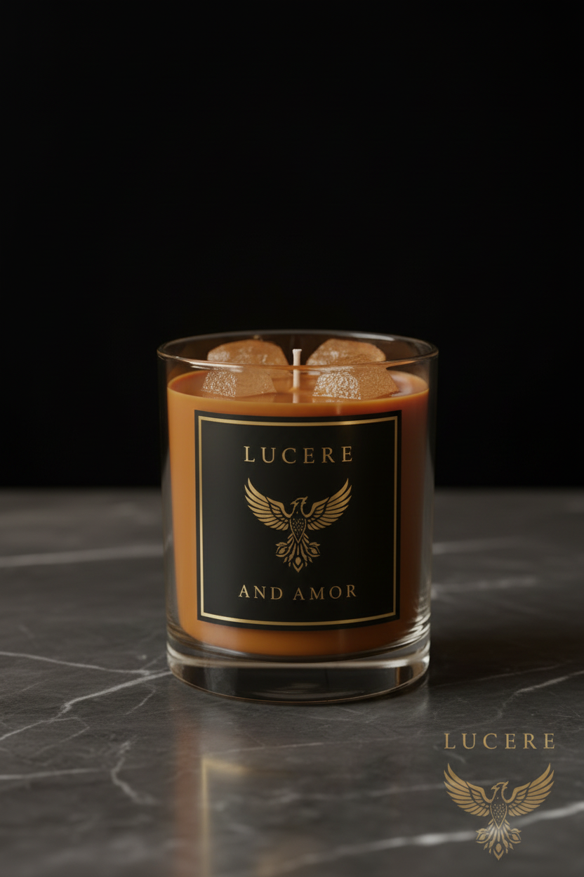 Iced Coffee Candle with Phoenix Logo