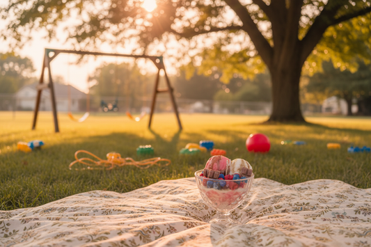 Neapolitan Dreams candle outdoor scene - childhood summer memories