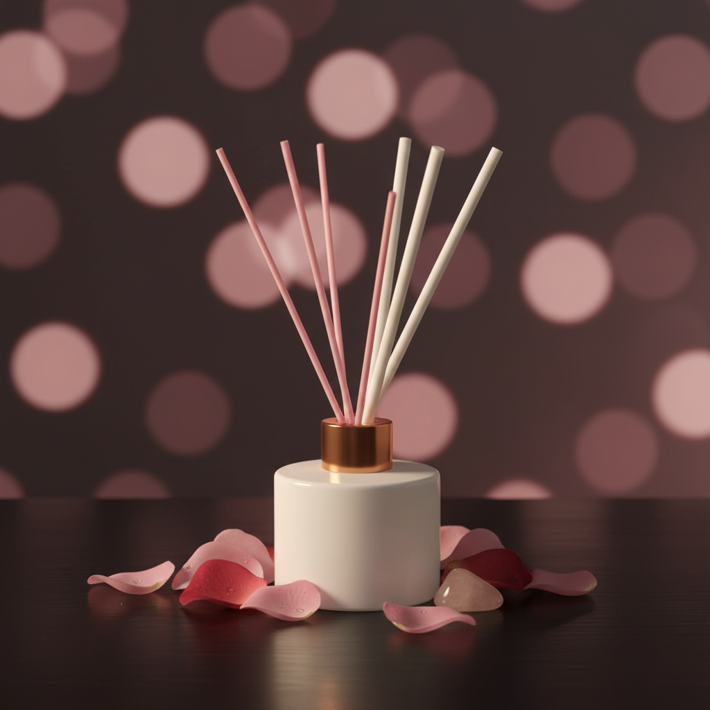 Rose Reed Diffuser – White