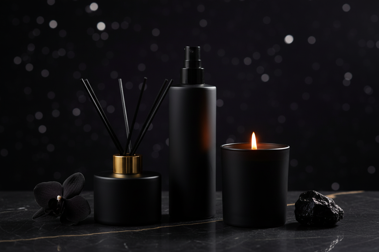 Shadow Work & Transformation – Black Orchid Ritual Set Bundle